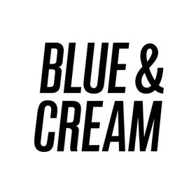 Blue & Cream